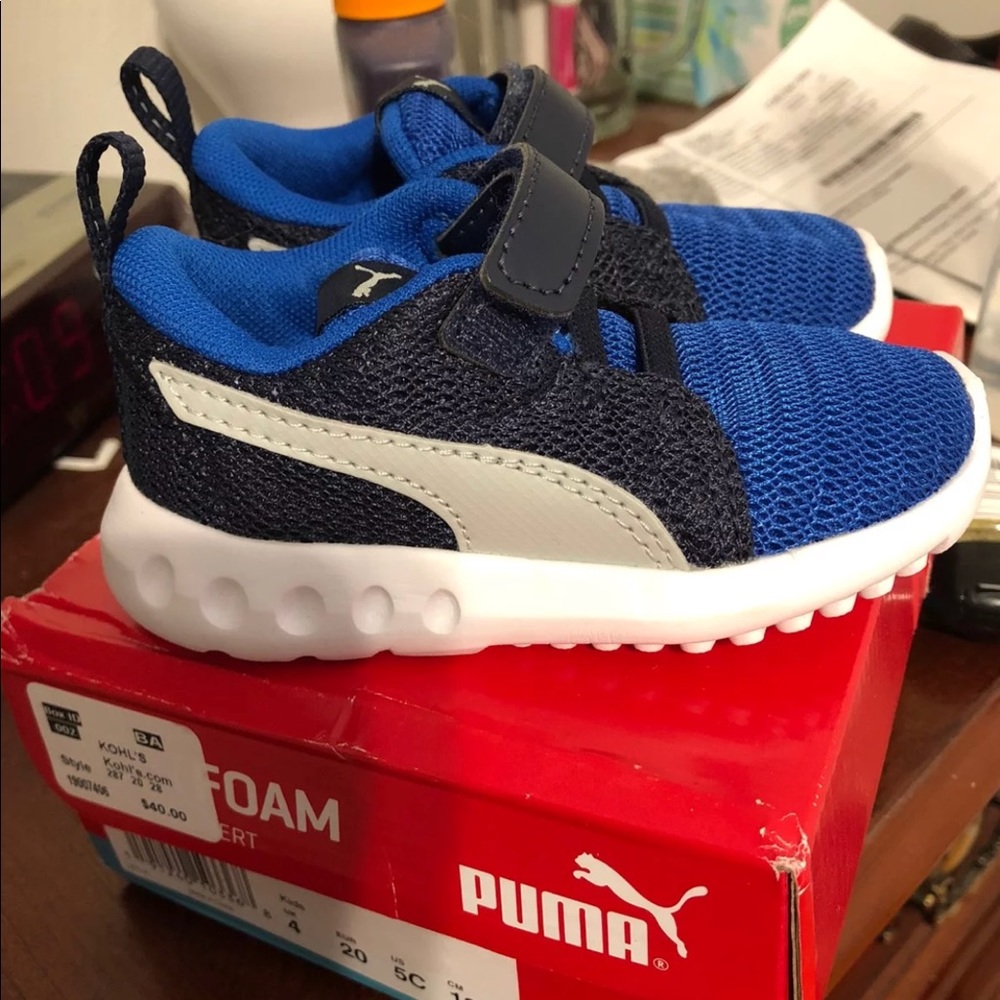 Brand new size 4 toddlers pumas